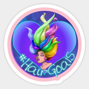 #HairGoals Sticker